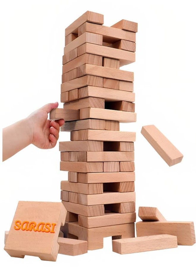 SARASI Wooden Tumbling Tower Balancing Tower (Tumbling Tower) - Image 4